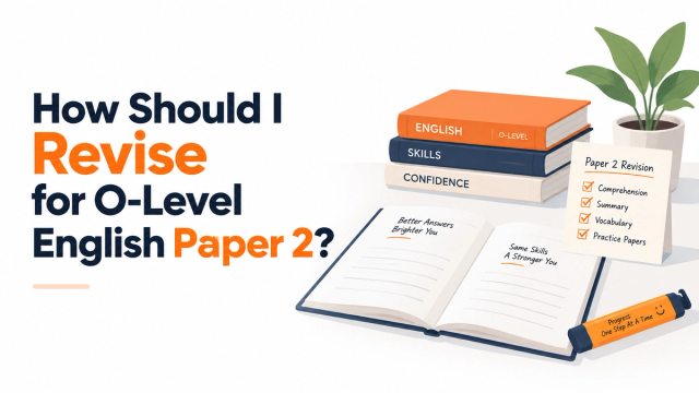 Illustrated O-Level English Paper 2 revision guide covering comprehension, summary, vocabulary and practice papers to help students revise more effectively.