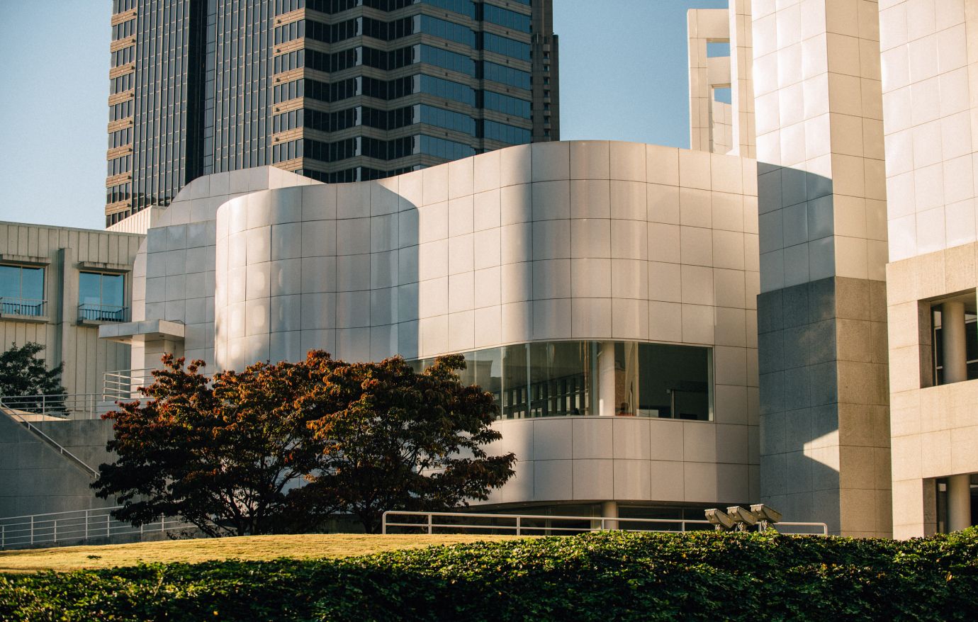 Exterior of the High Museum of Art