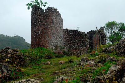Edinburgh Castle – ruins, main road from Harmony Vale to Pedro