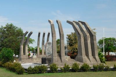 Monument to Rt. Excellencies George William Gordon and Paul Bogle, National Heroes Park