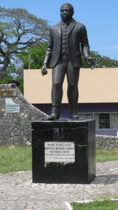 Statue of the Rt. Excellent Marcus Garvey