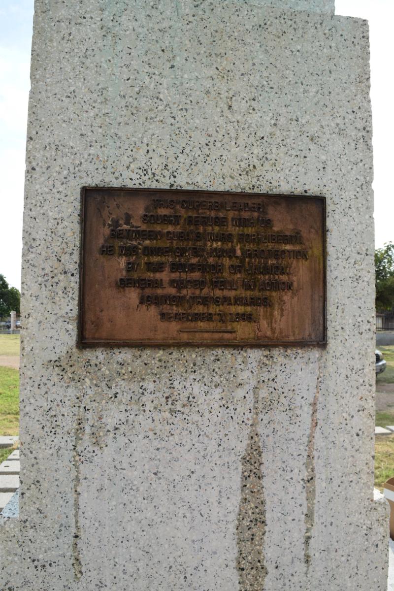 Bust of General Antonio Maceo, National Heroes Park — photo 2