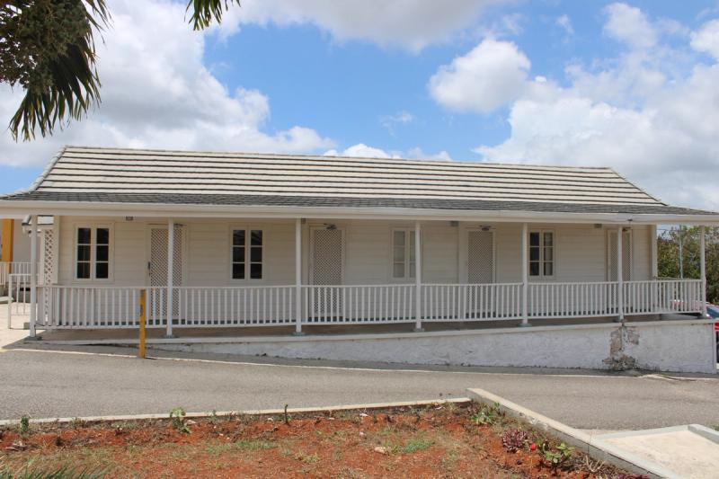 Four buildings on the compound of the Northern Caribbean University Campus, Mandeville - The Chapel, Rose Cottage, Siberia and the President's Cottage — photo 1