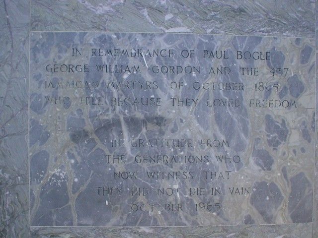 Martyr's Burial Ground, Morant Bay — photo 4