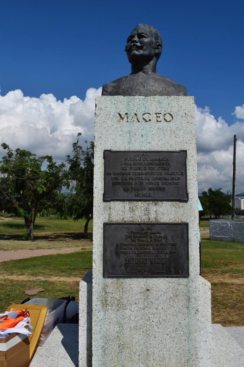Bust of General Antonio Maceo, National Heroes Park — photo 1