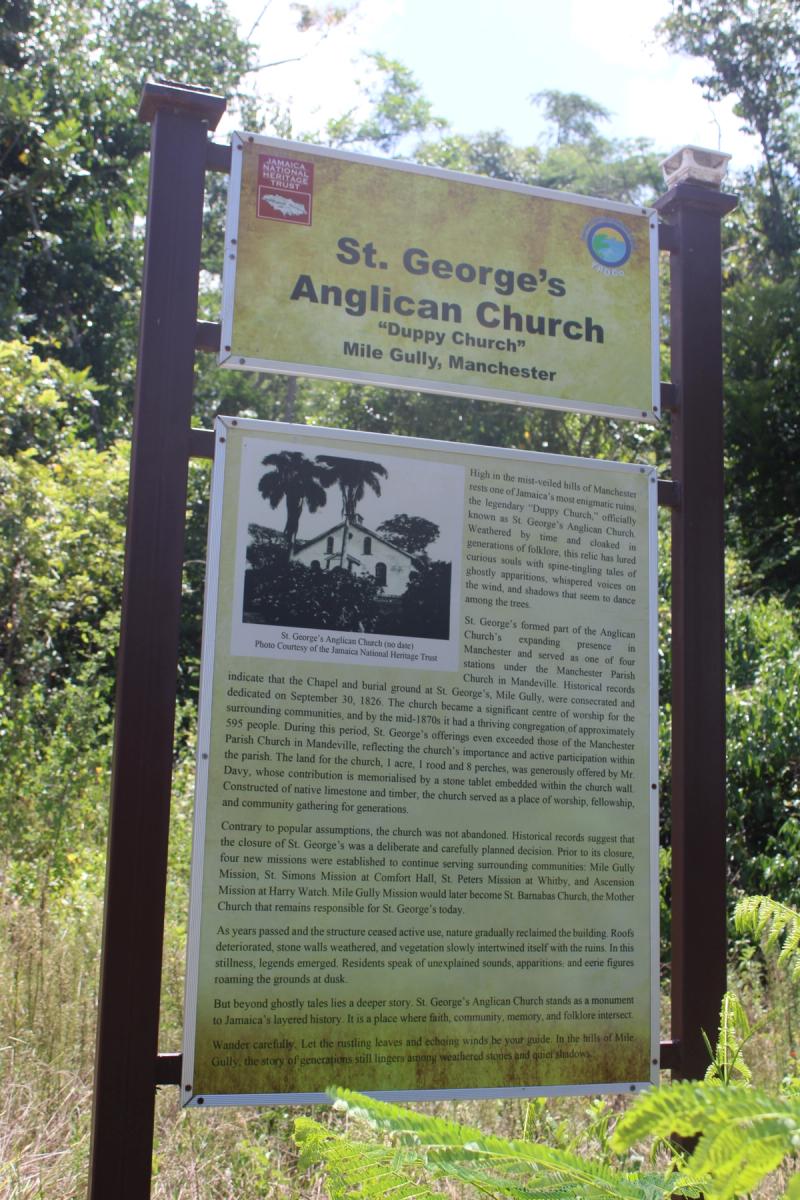 St George's Anglican Church (ruin), Mile Gully — photo 2