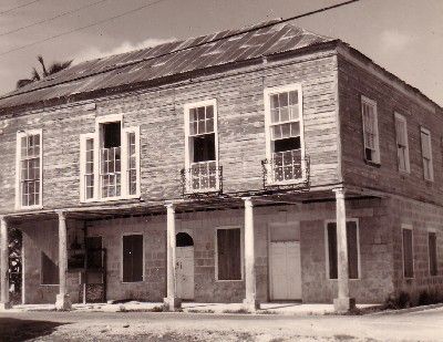Barrett House – ruin, 1 Market Street Falmouth