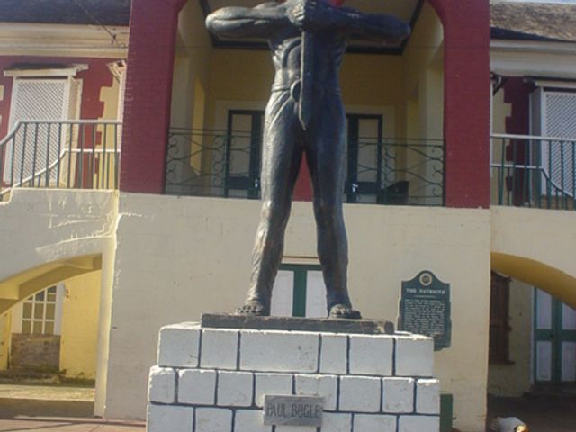 Statue of the Rt. Excellent Paul Bogle, Morant Bay — photo 1
