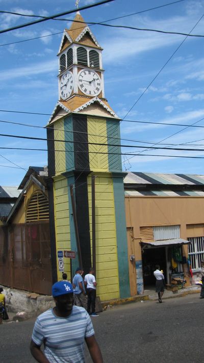 St. Ann's Bay Clock Tower, Main Street