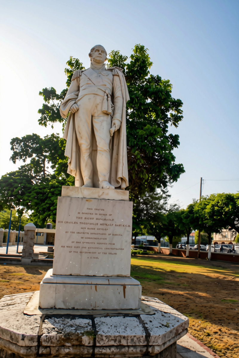 Statue of Sir Charles Metcalfe, St. William Grant Park — photo 1