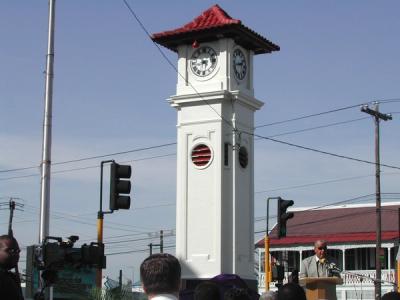 Half Way Tree Clock Tower