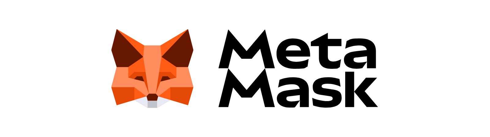Banner with the MetaMask wallet logo