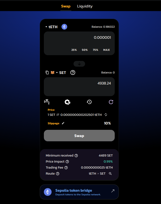 Buying ERC-20 token with Anti-bot feature enabled