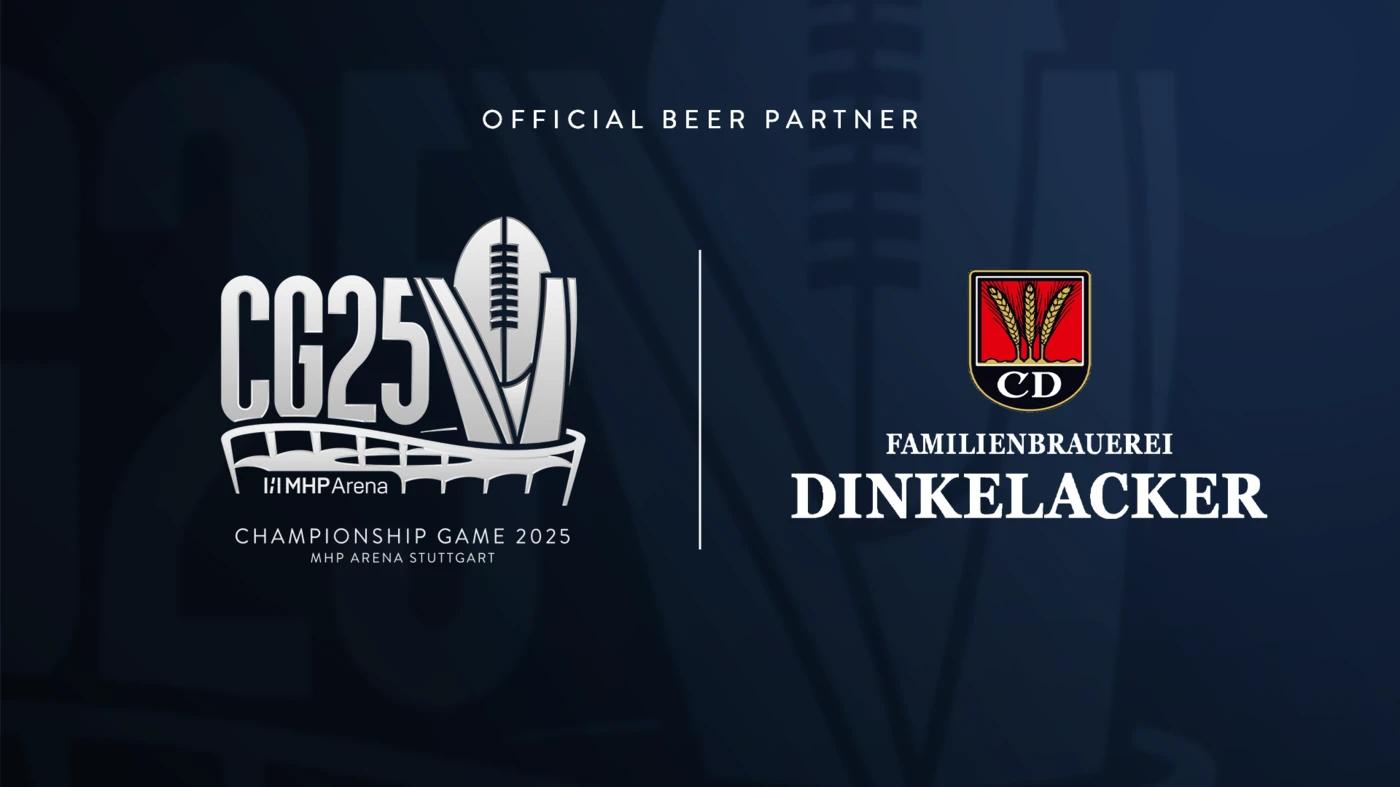 Dinkelacker-Schwabenbräu named 2025 Championship Game Beer Partner