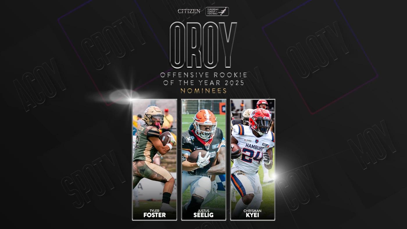 The Offensive Rookie of the Year Nominees