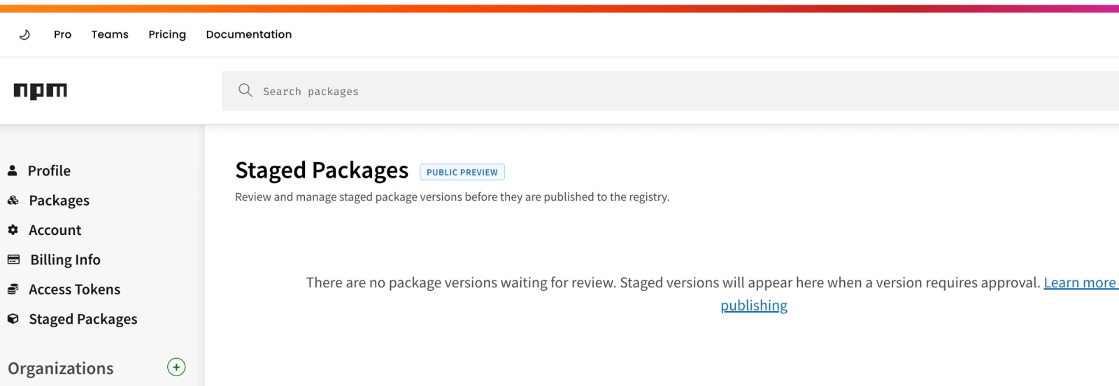 Staged Publishing Lands in Public Preview (Source : Socket).