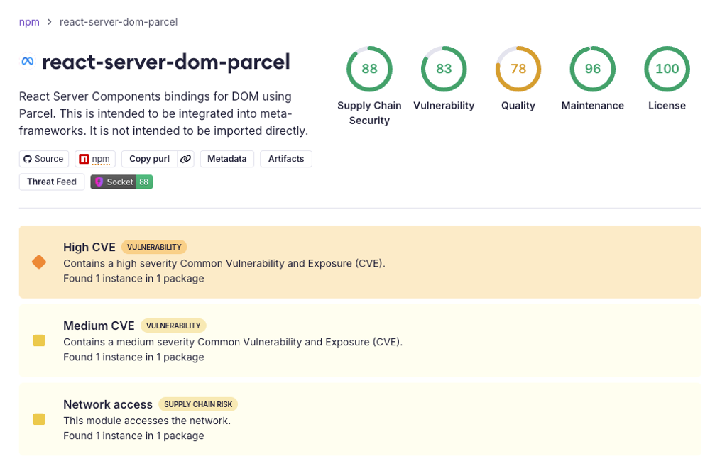 New React Server Components Vulnerabilities: DoS and Source Code Exposure