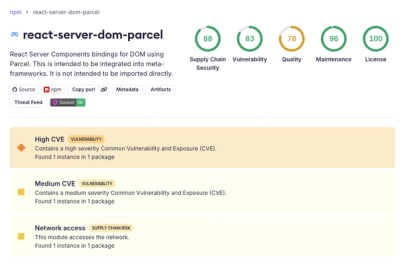 New React Server Components Vulnerabilities: DoS and Source Code Exposure