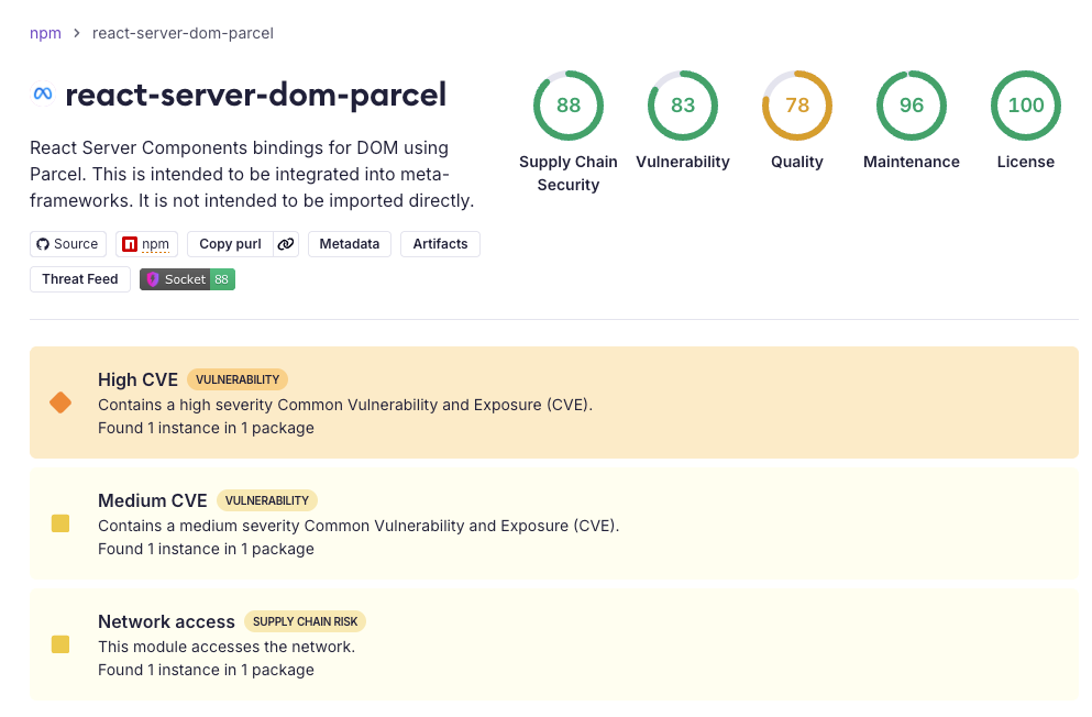 New React Server Components Vulnerabilities: DoS and Source Code Exposure
