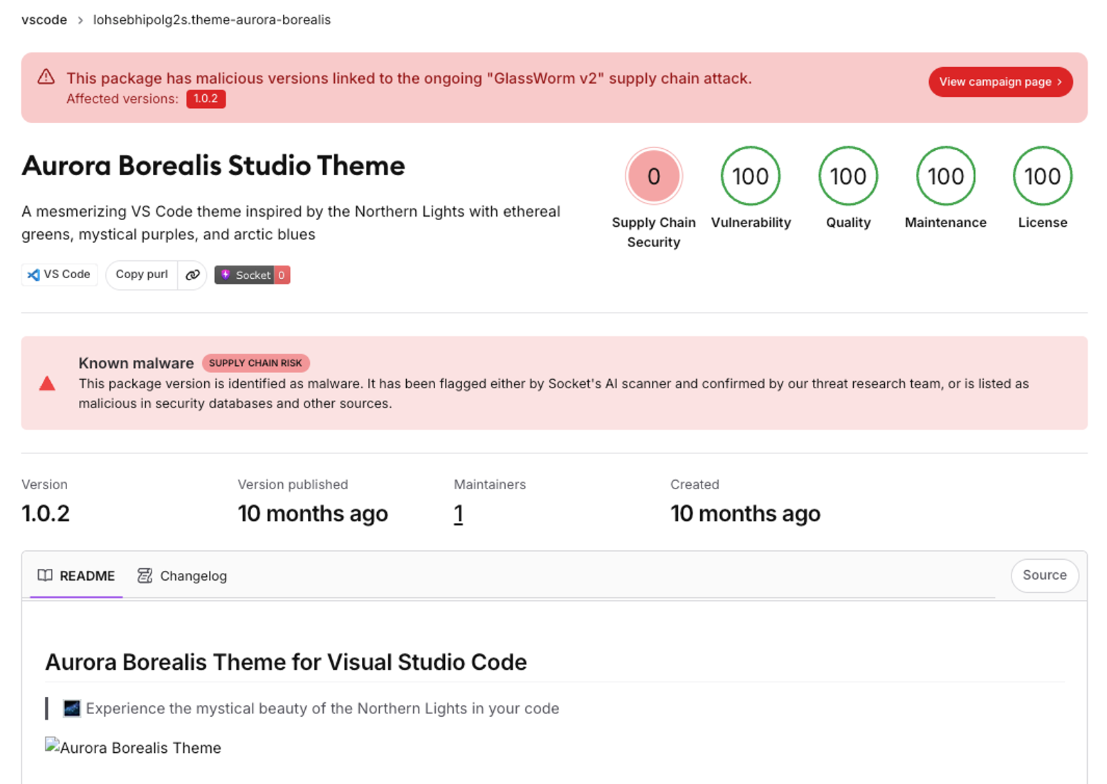 Introducing Socket Scanning for VS Code Marketplace Extensions