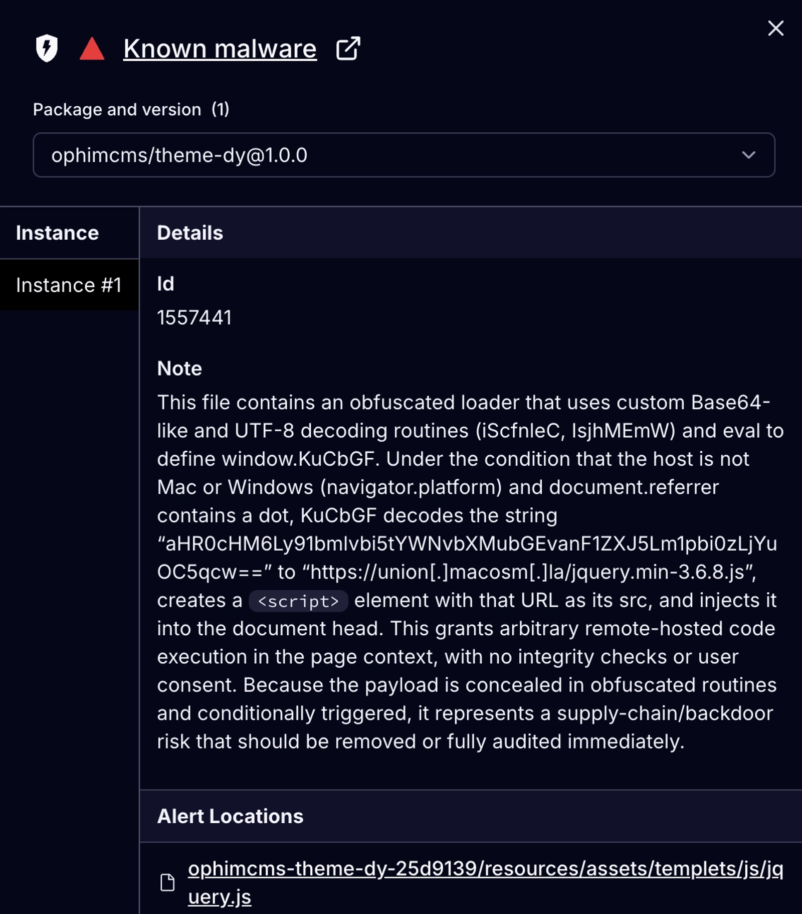 6 Malicious Packagist Themes Ship Trojanized jQuery and FUNNULL Redirect Payloads