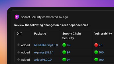  Socket for Origin Now Available in Cursor’s App Marketplace