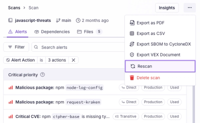 Introducing Immutable Scans