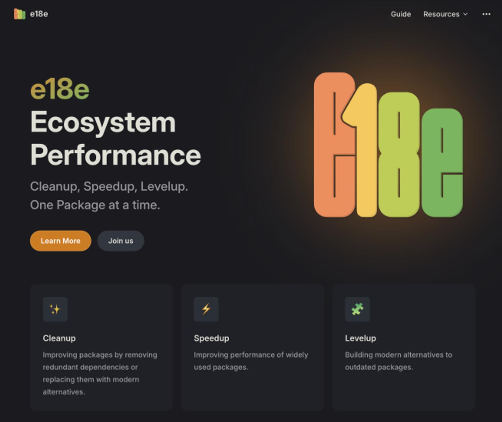 JavaScript Community Launches e18e Initiative to Improve Ecosystem Performance