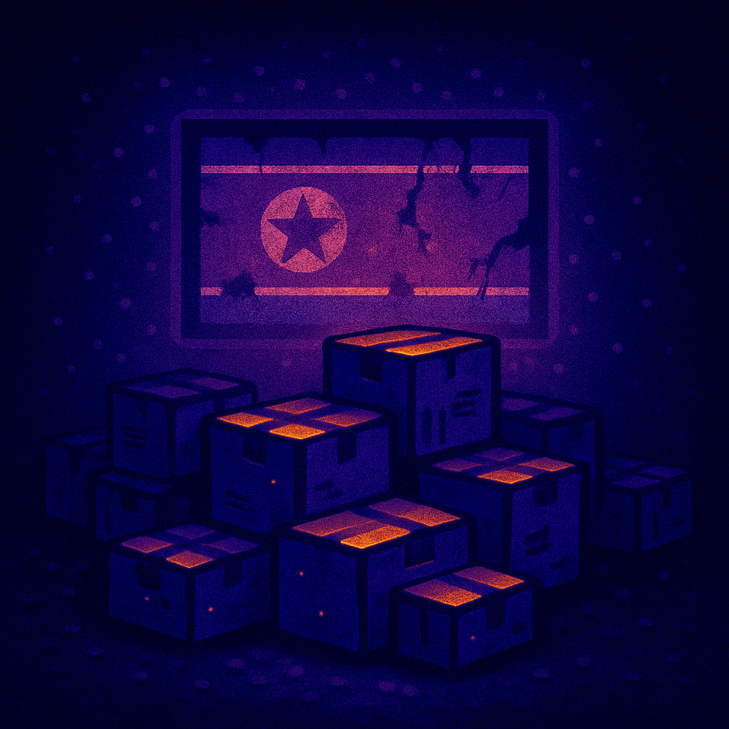 North Korea Contagious Interview npm attacks artwork