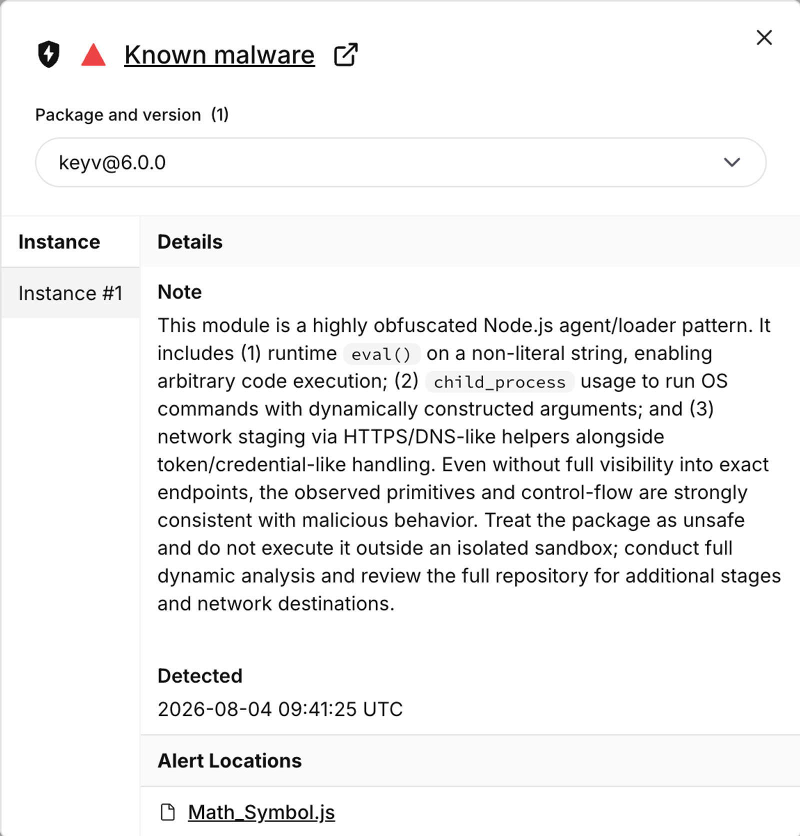 Popular npm Packages in the keyv and Cacheable Namespaces Compromised in Active Supply Chain Attack