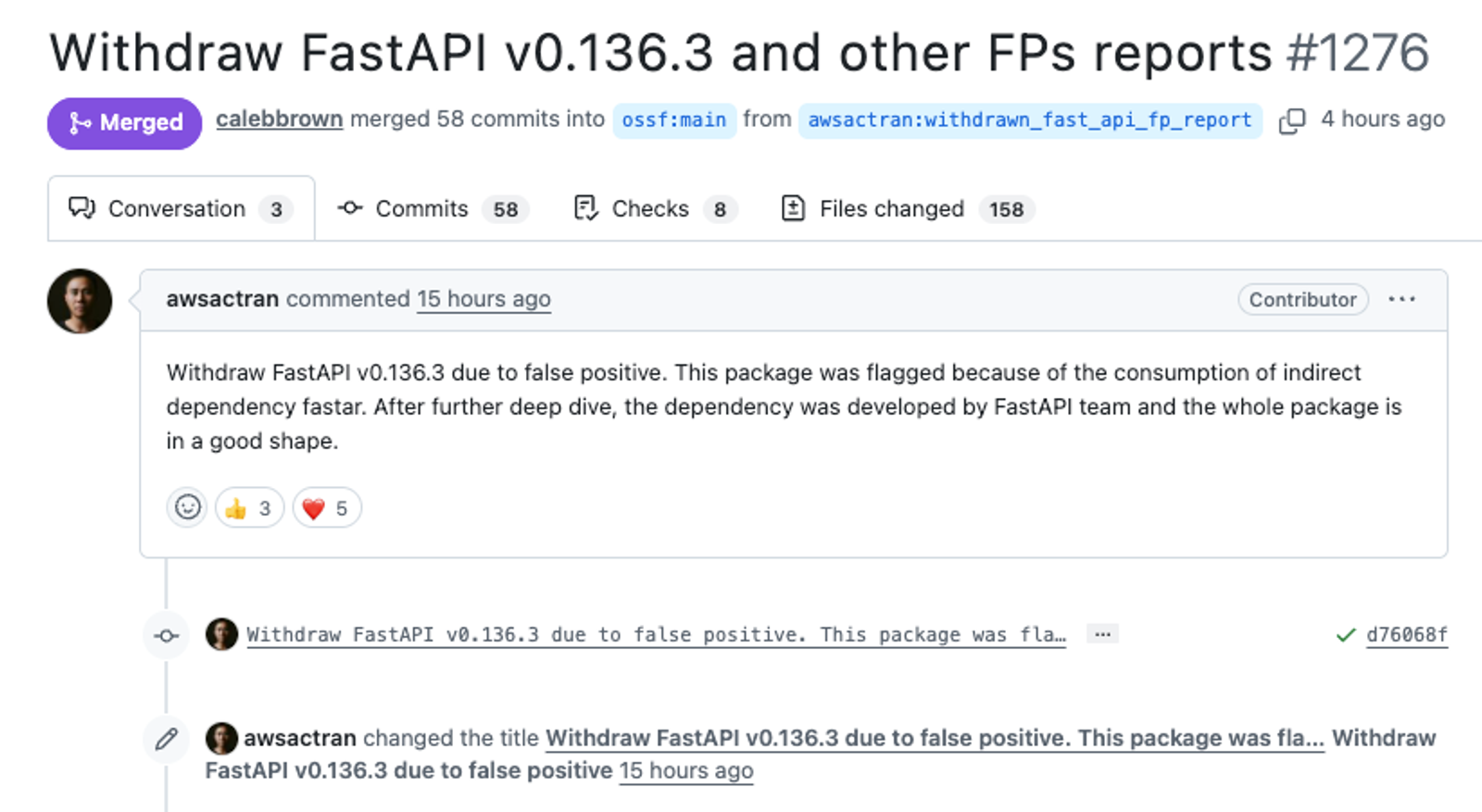 OSV Withdraws 157 Malware Reports After Automated False Positives Hit npm and PyPI