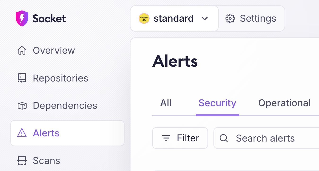 Zoomed-in screenshot of the new dashboard layout, highlighting the striped pattern background