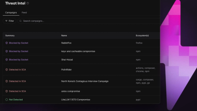 Socket Threat Intel Now Shows Which Malware Campaigns Were Blocked or Detected
