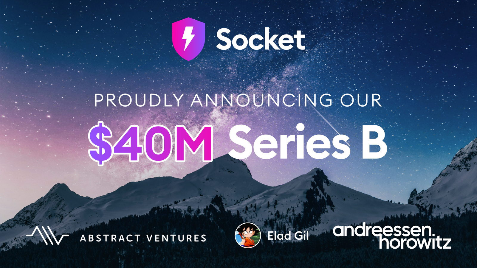 Socket secures $40M to combat next-generation software supply chain attacks led by industry titans Abstract Ventures, Elad Gil, and a16z