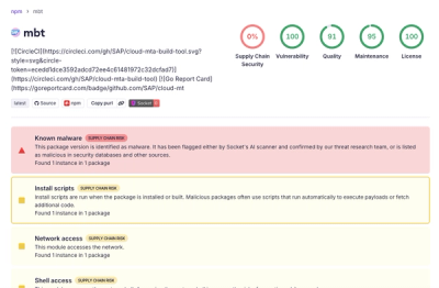 TeamPCP-Linked Supply Chain Attack Hits SAP CAP and Cloud MTA npm Packages