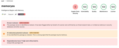 MemTensor npm and PyPI Packages Compromised in Credential-Stealing Supply Chain Attack