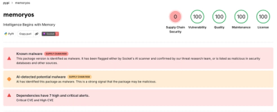 MemTensor npm and PyPI Packages Compromised in Credential-Stealing Supply Chain Attack