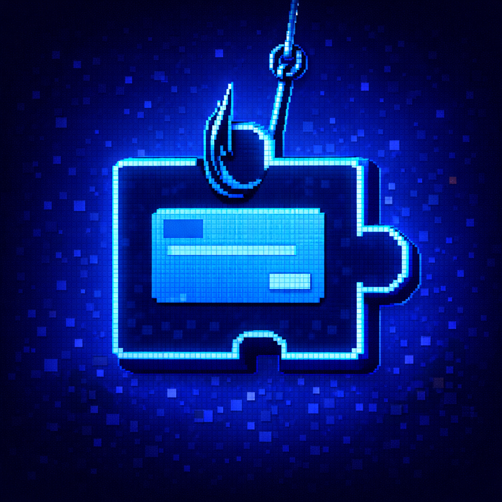 Fake imToken Chrome extension phishing artwork