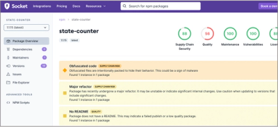 What’s in your npm stat counter? A love doll store—we hope not!