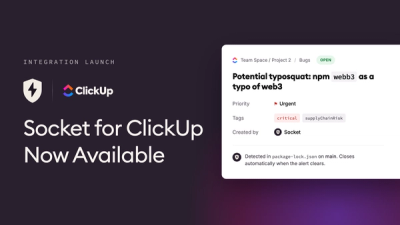 Socket for ClickUp Is Now Available