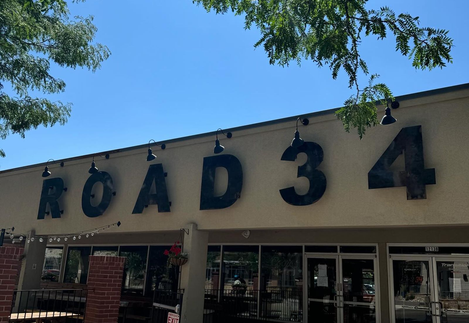 exterior of road 34