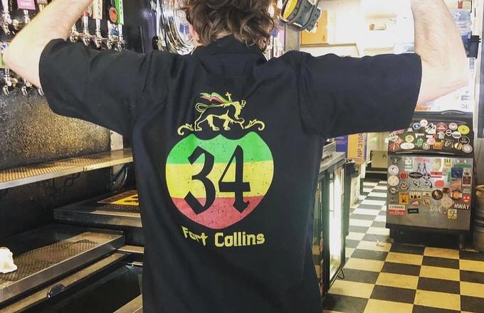 road 34 fort collins tshirt.