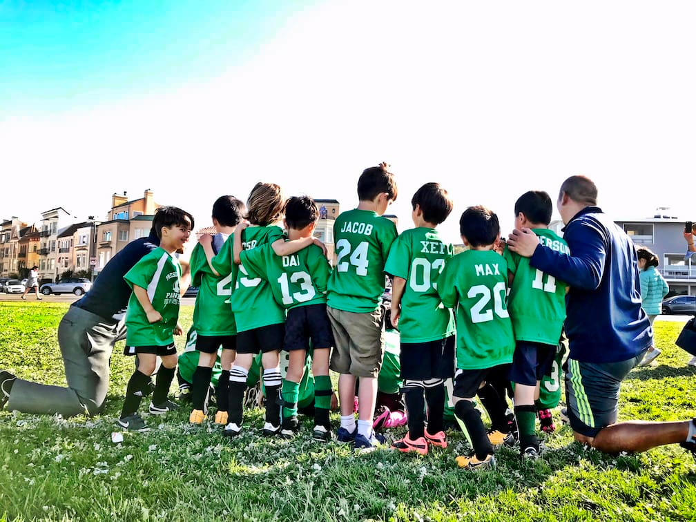 James Chen community soccer