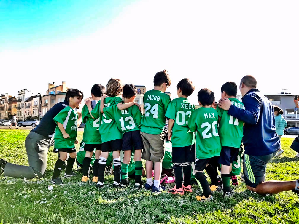 James Chen community soccer