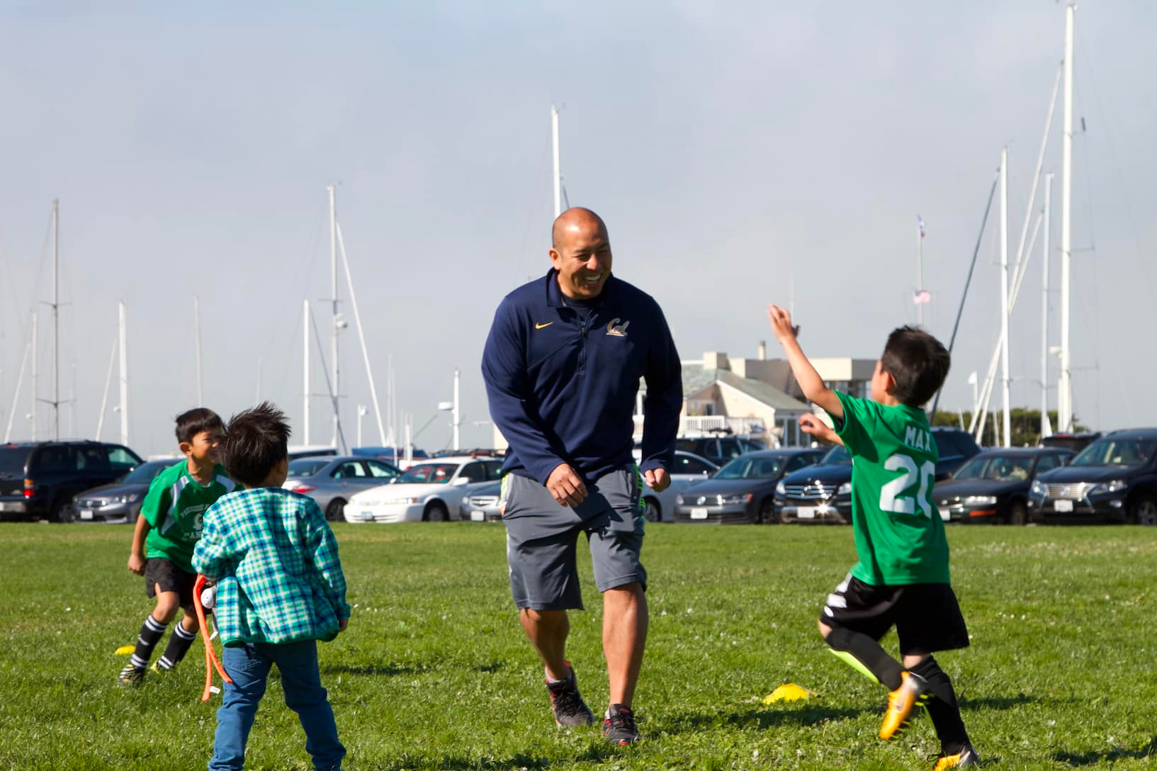 James Chen community soccer