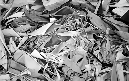 shredded paper waste