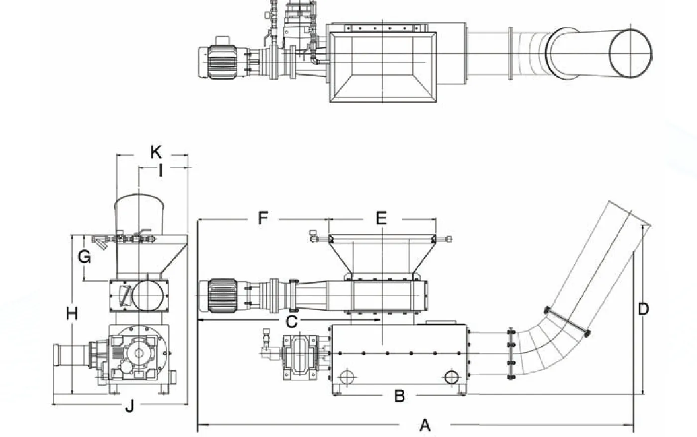 Spiralift SC Dimensions Schematic