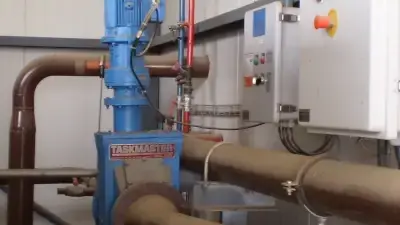 taskmaster machine with pipes