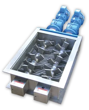 The Delumper dual shaft shredder.