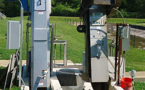 in-ground wastewater bar screen
